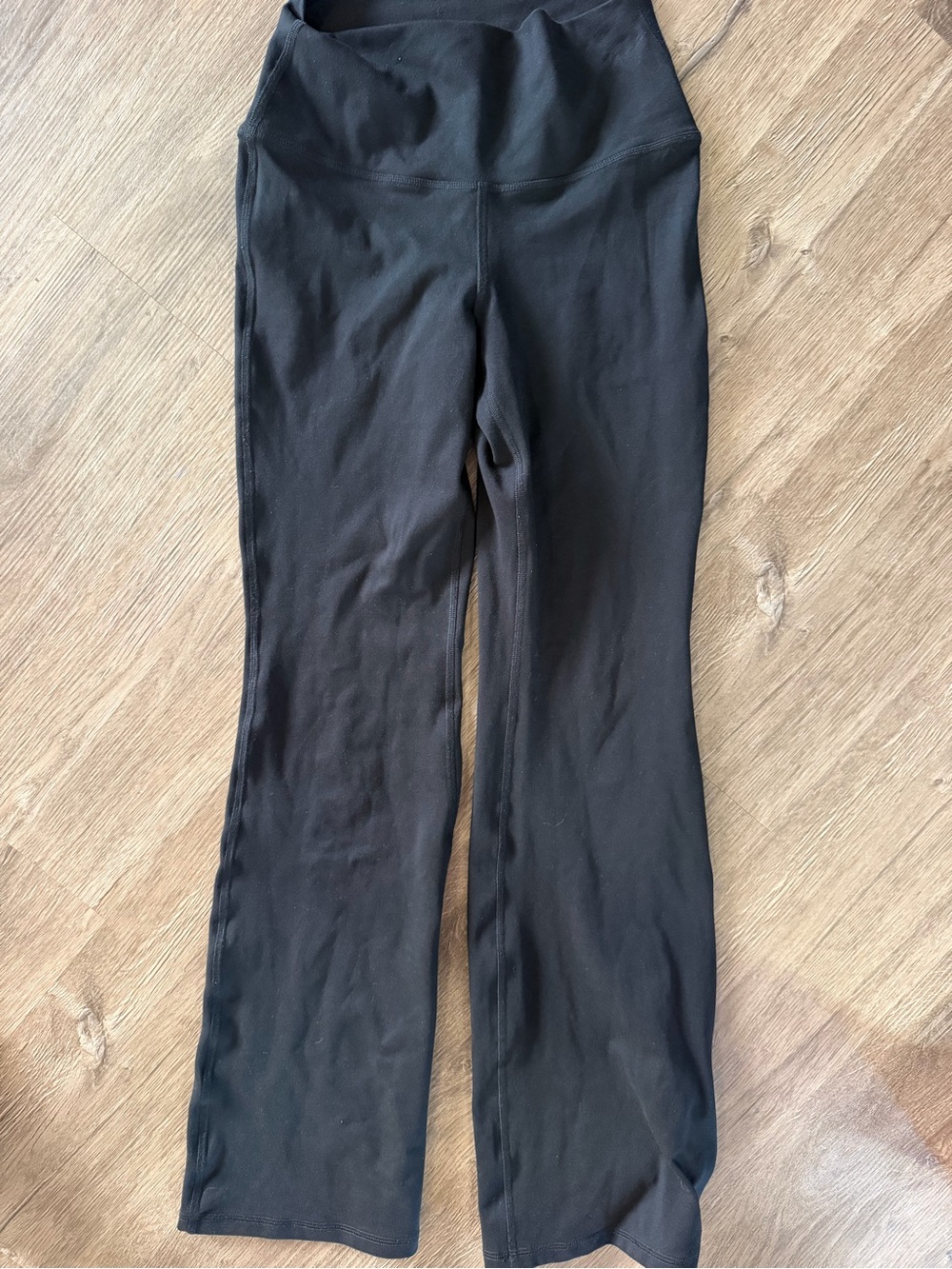Gilly Hicks Black High-Waist Flare Leggings